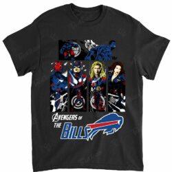 BUFFALO BILLS 029 Flash Dc Marvel Jersey Superhero Avenger  T-SHIRT 2023