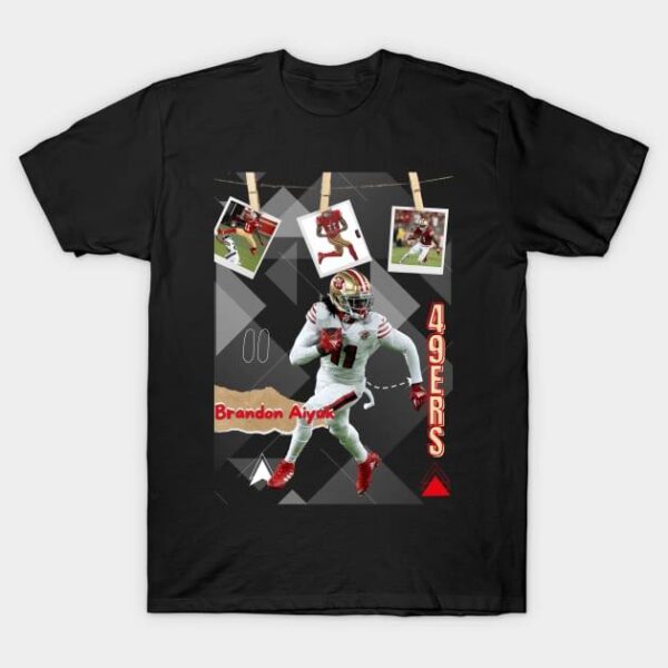 Brandon Aiyuk football 49ers T Shirt 1 1