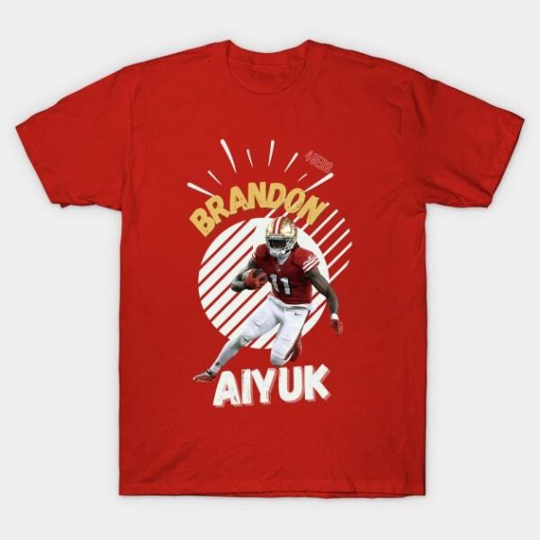 Brandon Aiyuk football 49ers T Shirt 1