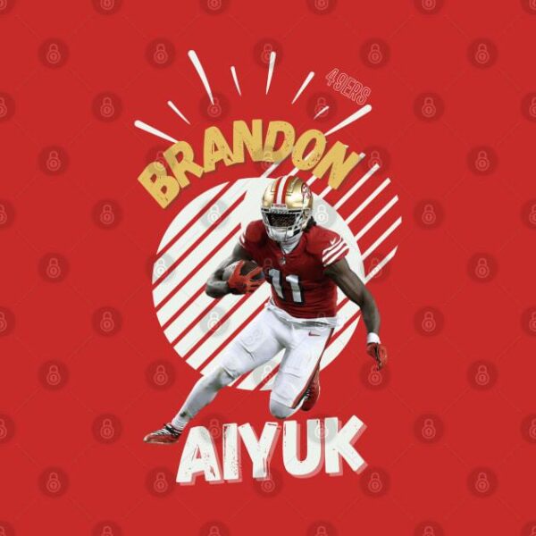 Brandon Aiyuk football 49ers T Shirt 2