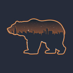 Chicago Bears City Skyline T Shirt 2