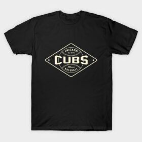Chicago Cubs Diamond 1 by c Buck Tee Originals T-Shirt