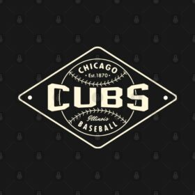Chicago Cubs Diamond 1 by c Buck Tee Originals T-Shirt Chicago Cubs Diamond 1 by c Buck Tee Originals T Shirt 2