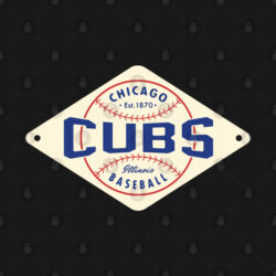 Chicago Cubs Diamond 2 by c Buck Tee Originals T-Shirt Chicago Cubs Diamond 2 by c Buck Tee Originals T Shirt 2