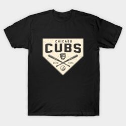 Chicago Cubs Home Base by c Buck Tee Originals T-Shirt