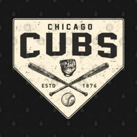 Chicago Cubs Home Base by c Buck Tee Originals T-Shirt Chicago Cubs Home Base by c Buck Tee Originals T Shirt 2