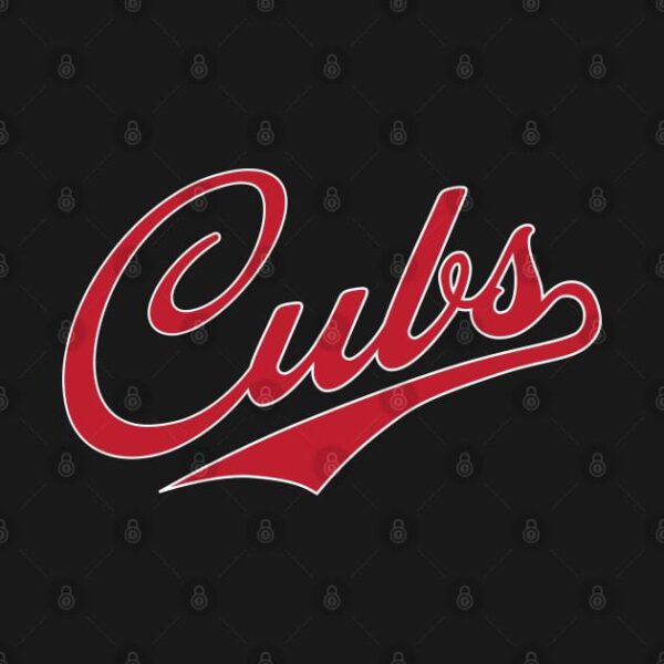 Chicago Cubs Script by c Buck Tee Originals T Shirt 2