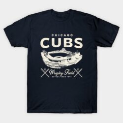 Chicago Cubs Wrigley Field by c Buck Tee Originals T-Shirt
