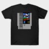 Chicago Football 8 bit cartridge design T-Shirt Chicago Football 8 bit cartridge design T Shirt 1