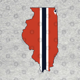 Chicago Football (Alternate) T-Shirt Chicago Football Alternate T Shirt 2