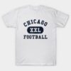 Chicago Football II T-Shirt Chicago Football II T Shirt 1