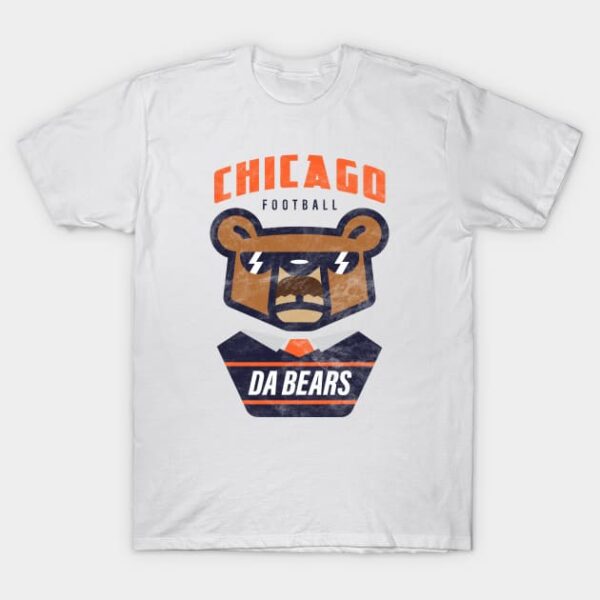 Chicago Football Legendary Coach Bear T Shirt 1