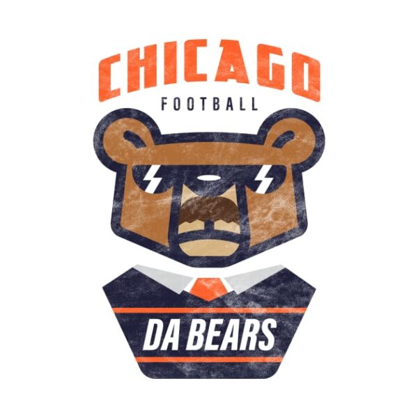 Chicago Football Legendary Coach Bear T Shirt 2