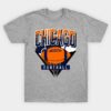 Chicago Football Retro Gameday T-Shirt Chicago Football Retro Gameday T Shirt 1