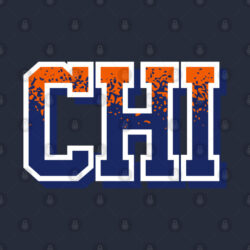 Chicago Football Retro Sports Letters T-Shirt Chicago Football Retro Sports Letters T Shirt 2