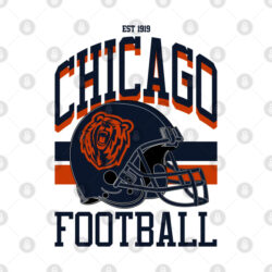 Chicago Football T-Shirt 95B Chicago Football T Shirt 2 2