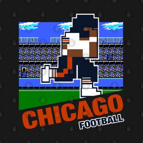 Chicago Football T Shirt 2