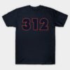 Chicago LYFE the 312!!! T-Shirt Chicago LYFE the 312!!! T Shirt 1