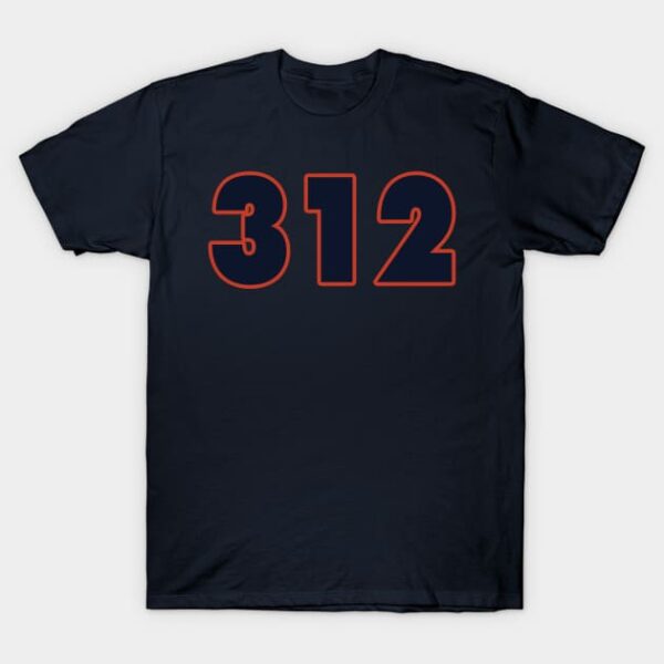 Chicago LYFE the 312!!! T Shirt 1