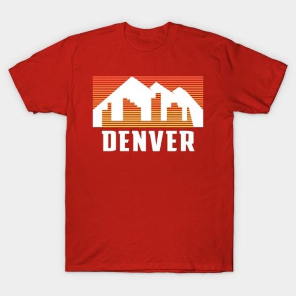 Denver Basketball T Shirt 1