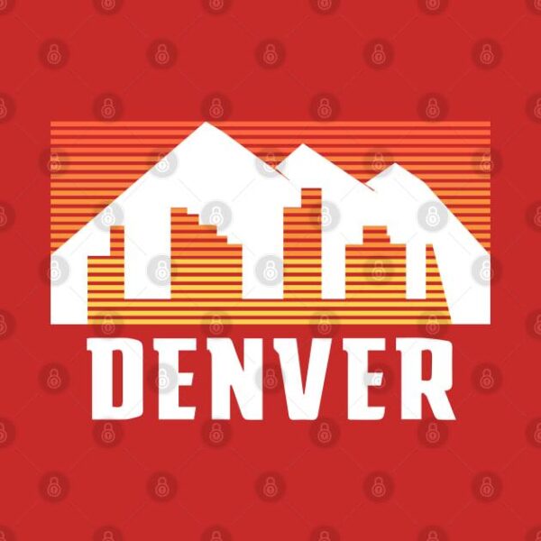 Denver Basketball T Shirt 2