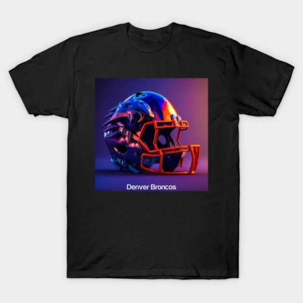 Denver Broncos Helm Kw Sni T Shirt 1