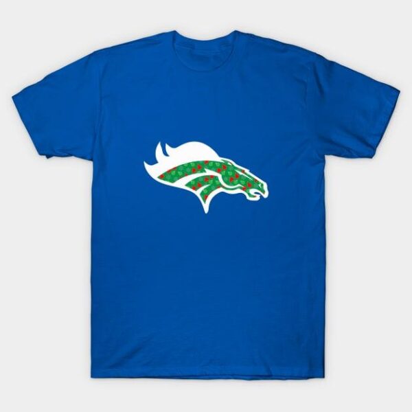 Denver Broncos Merry Christmas T Shirt 1