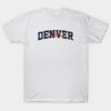 Denver Football 3D Chrome T-Shirt Denver Football 3D Chrome T Shirt 1