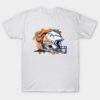 Denver Football Helmet T-Shirt Denver Football Helmet T Shirt 1