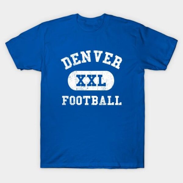 Denver Football T Shirt 1 1