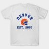 Denver Football T-Shirt lXE Denver Football T Shirt 1 3