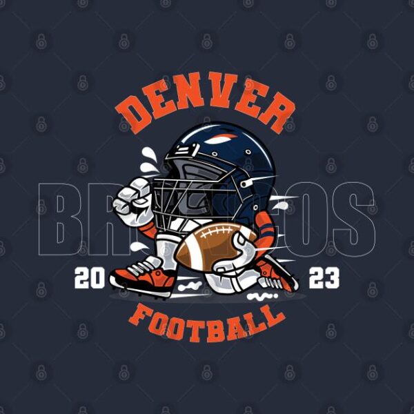 Denver Football T Shirt 2 2
