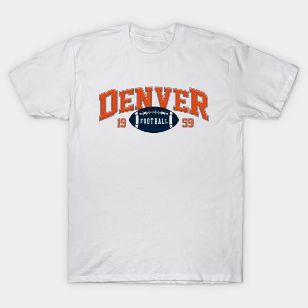 Denver Football Vintage T Shirt 1