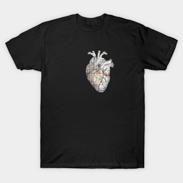 Denver Heart T Shirt 1