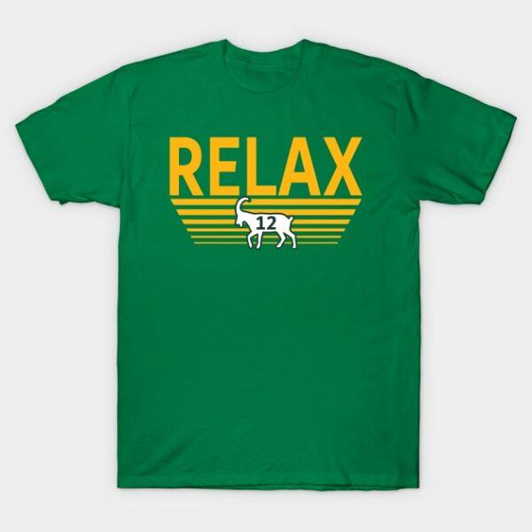 Green Bay Football Relax 12 GOAT Funny T Shirt 1