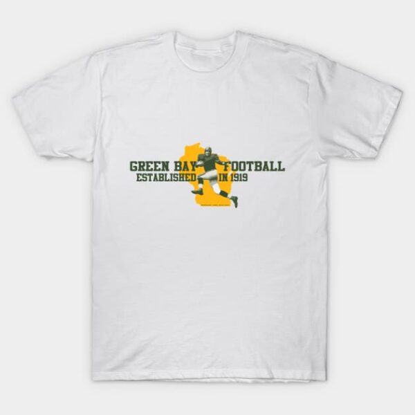 Green Bay Football T Shirt 1 1
