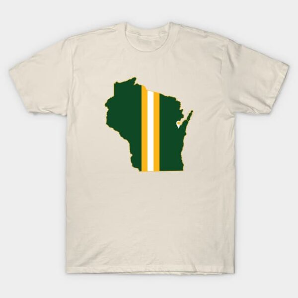 Green Bay Football T Shirt 1 2