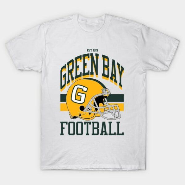 Green Bay Football T Shirt 1
