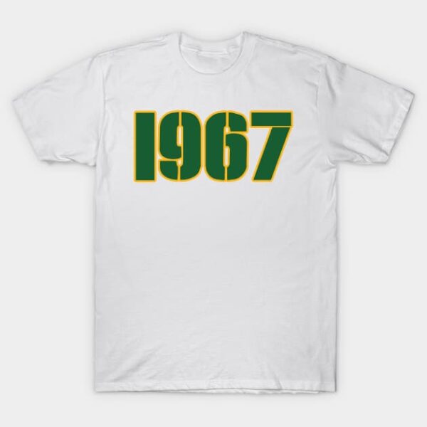 Green Bay LYFE 1967 World Champs! T Shirt 1