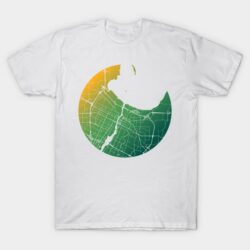 Green Bay Map T-Shirt