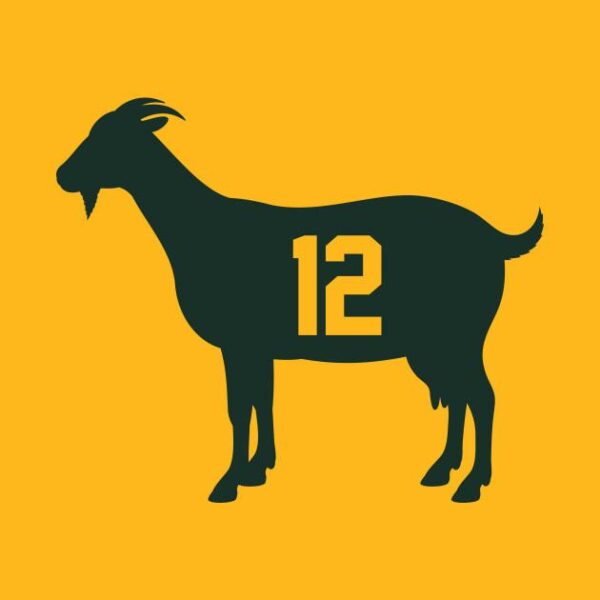 Green Bay Packer GOAT T Shirt 2