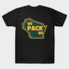 Green Bay Packer Go Pack Go T-Shirt Green Bay Packer Go Pack Go T Shirt 1 1