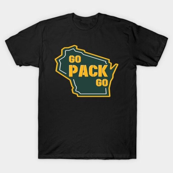 Green Bay Packer Go Pack Go T Shirt 1 1