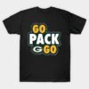 Green Bay Packer Go Pack Go T-Shirt Green Bay Packer Go Pack Go T Shirt 1