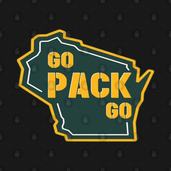 Green Bay Packer Go Pack Go T Shirt 2 1