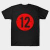 Green Bay Packers 12 Number Football Vintage T-Shirt Green Bay Packers 12 Number Football Vintage T Shirt 1