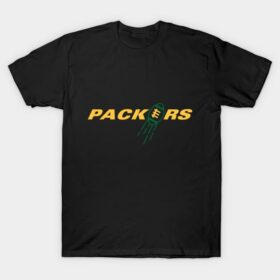 Green Bay Packers 2 c by Buck Tee Originals T-Shirt