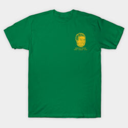 Green Bay Packers - Curly Lambeau (Yellow) T-Shirt Green Bay Packers Curly Lambeau Yellow T Shirt 2