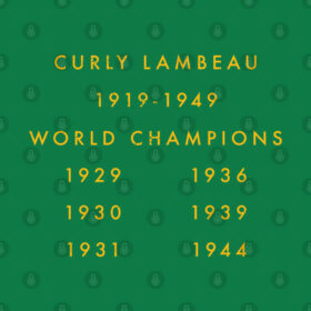 Green Bay Packers - Curly Lambeau (Yellow) T-Shirt Green Bay Packers Curly Lambeau Yellow T Shirt 3