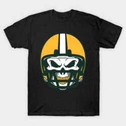 Green Bay Packers  Packer Skull T-Shirt